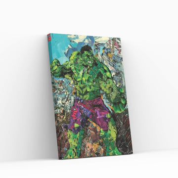 The Incredible Bruce Banner Hulk Canvas Wall Art - Y Canvas