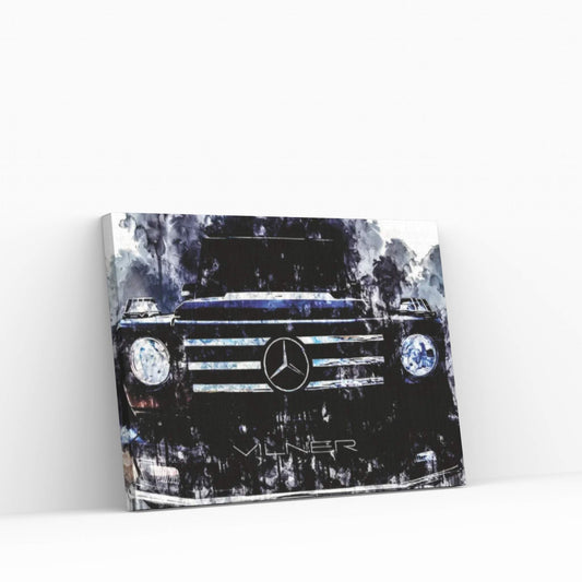 Car 2017 Vilner Mercedes AMG G55 Canvas Wall Art - Y Canvas