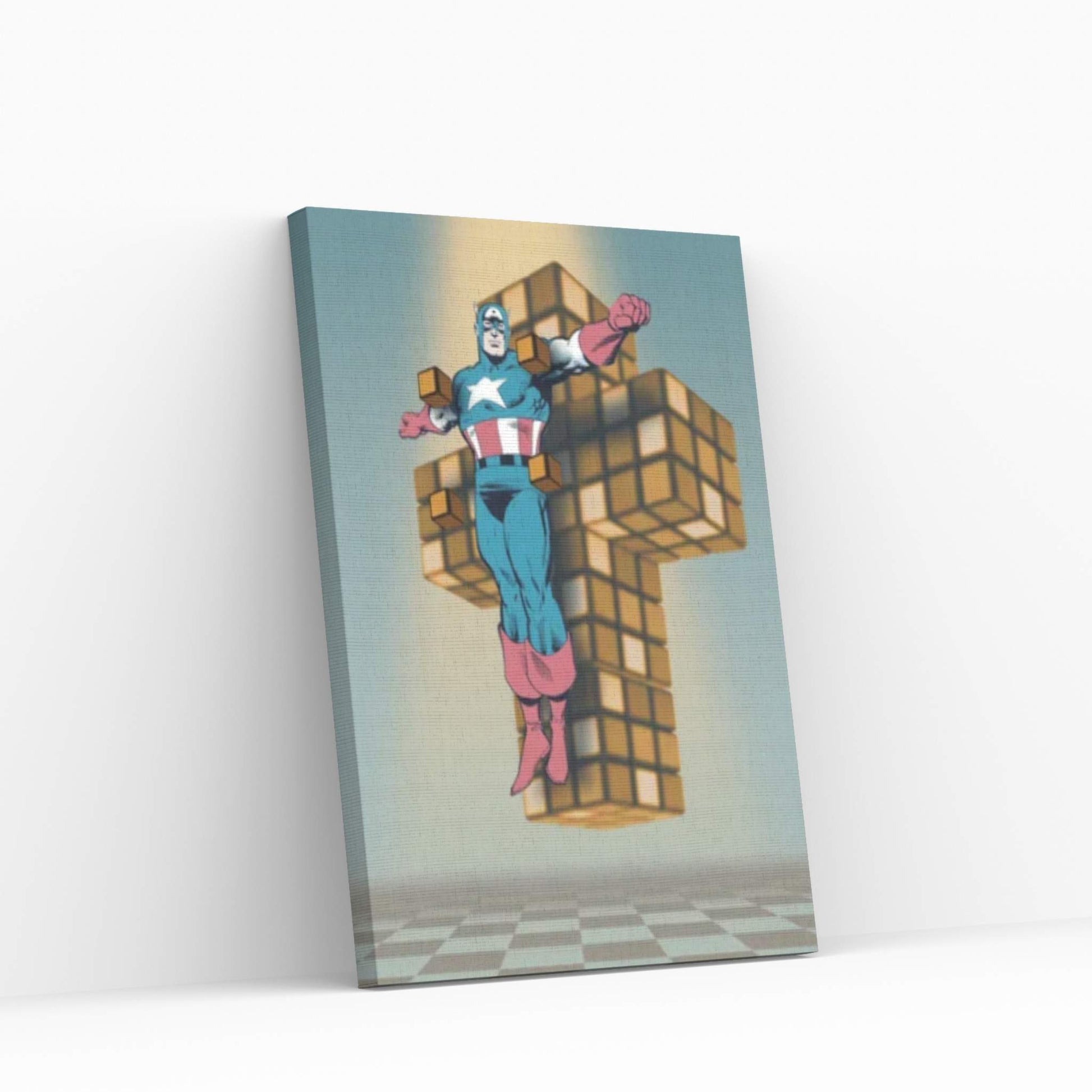 Crucifixion III Canvas Wall Art - Y Canvas