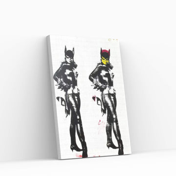 Batgirl II Canvas Wall Art - Y Canvas