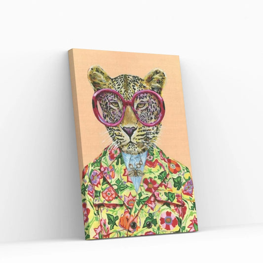 Gucci Leopard Canvas Wall Art - Y Canvas