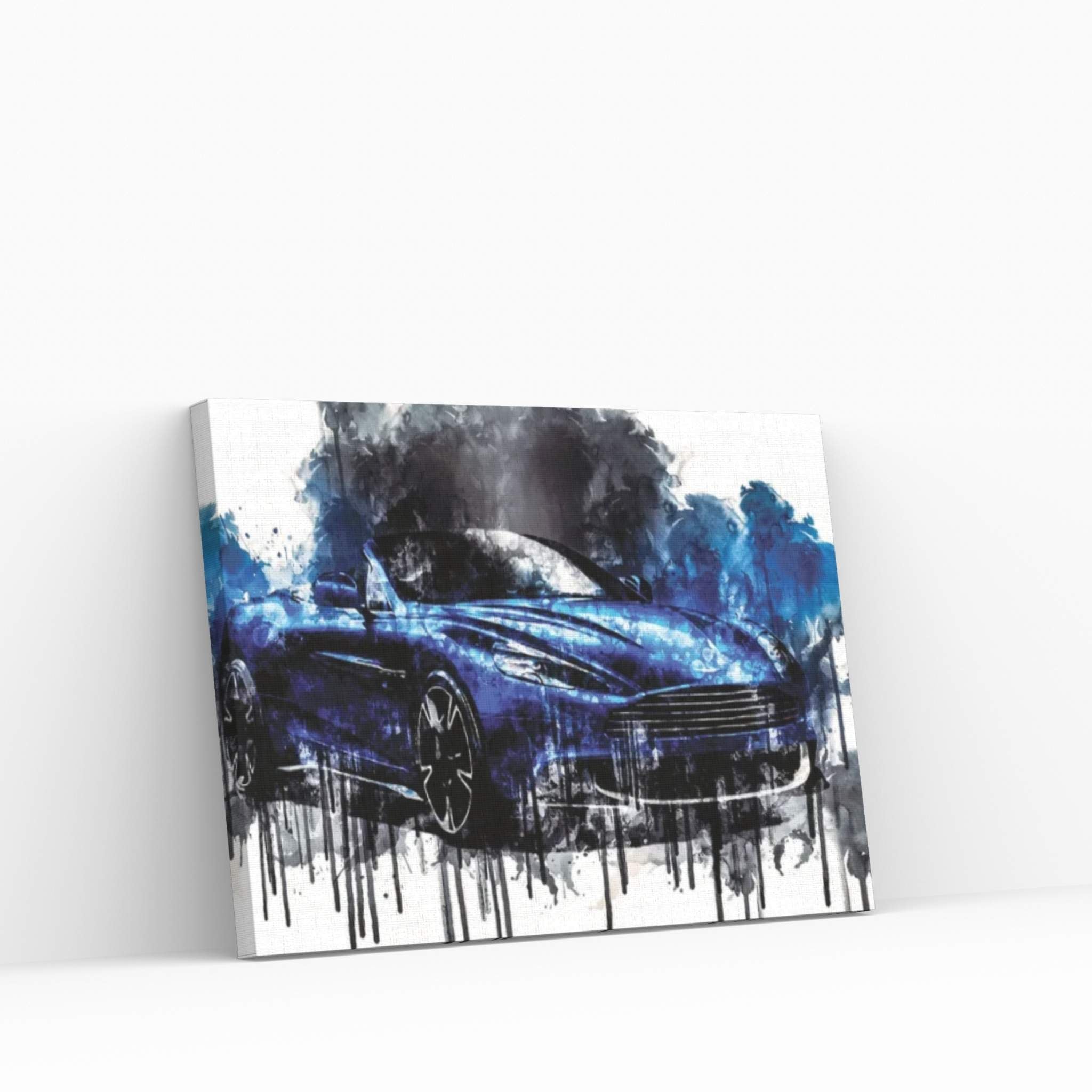 2018 Aston Martin Vanquish S Volante Canvas Wall Art - Y Canvas