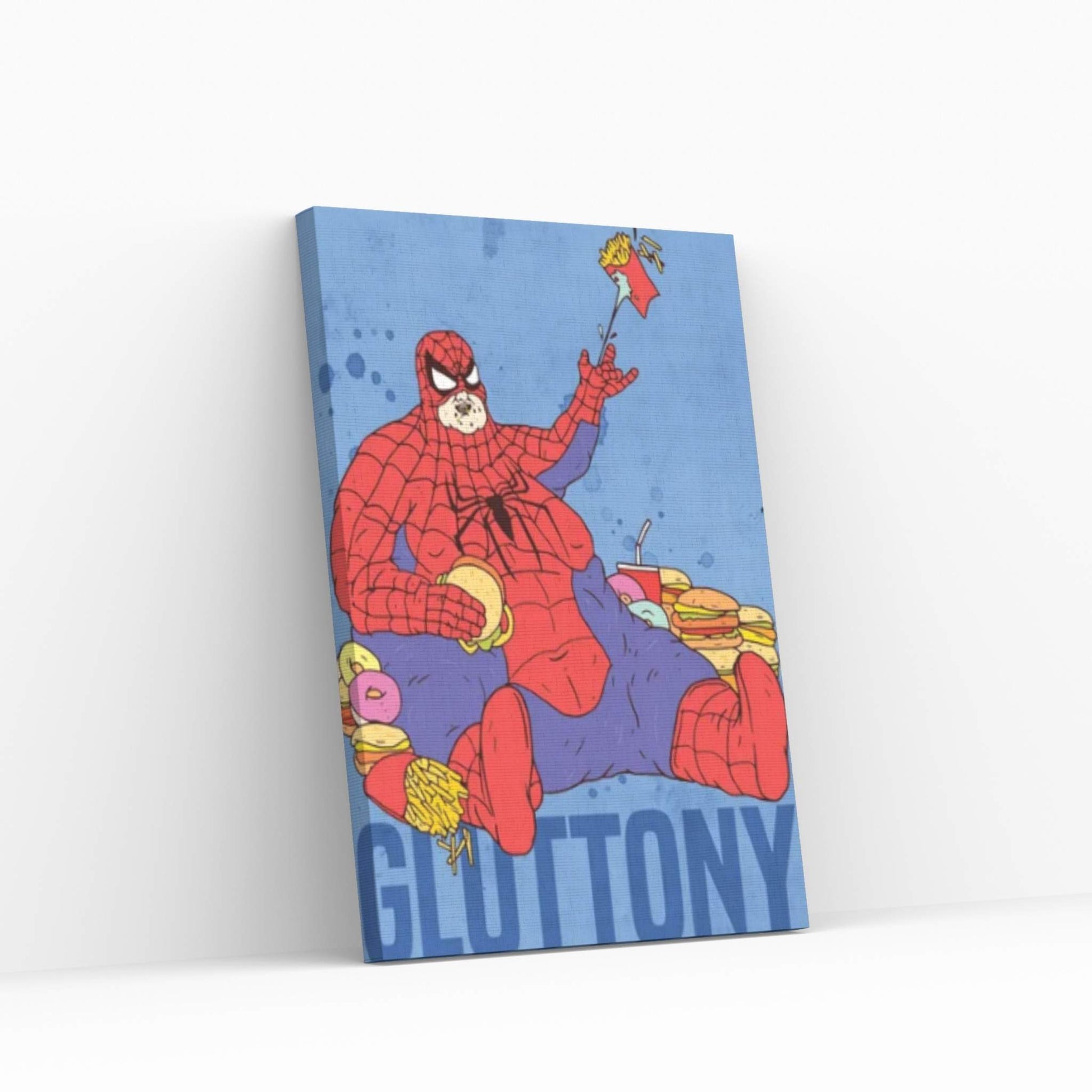 Gluttony Canvas Wall Art - Y Canvas