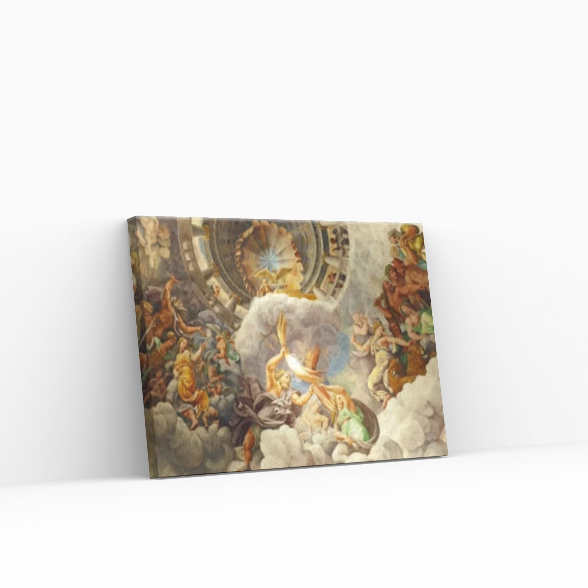 Large Zeus & Hera, Greek Mythology Print on Wall Art Canvas - Y Canvas