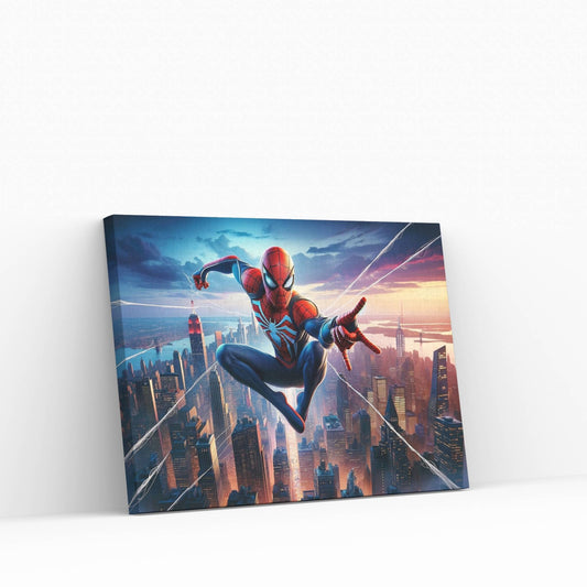 Spiderman Canvas Wall Art - Y Canvas