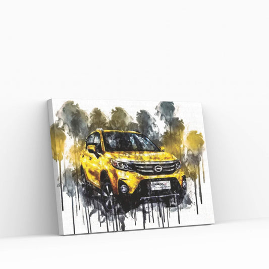 2017 Trumpchi GS3 Vehicle CCCIII Canvas Wall Art - Y Canvas