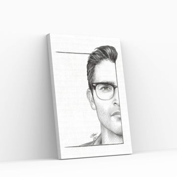 Clark Kent Canvas Wall Art - Y Canvas