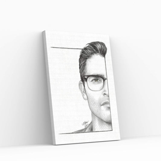 Clark Kent Canvas Wall Art - Y Canvas