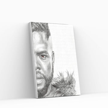 M'Baku Canvas Wall Art - Y Canvas