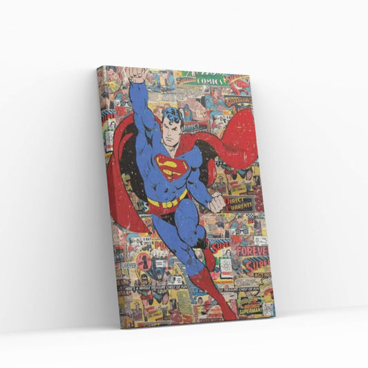 Superman Canvas Wall Art - Y Canvas