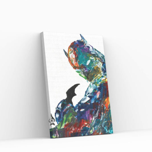 Batman Abstract II Canvas Wall Art - Y Canvas