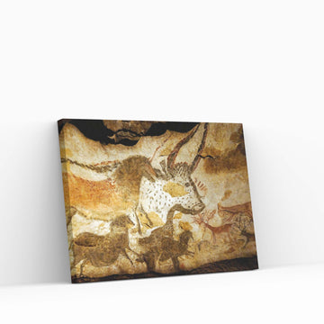 The Lascaux Cave Paintings Canvas Wall Art - Y Canvas