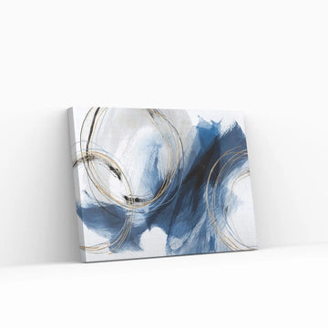 Modern Lines Abstract Canvas Wall Art - Y Canvas