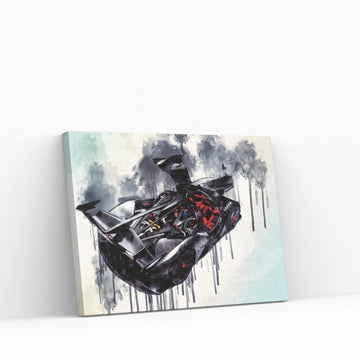 Apollo IE 2019 Red Interior Hypercar Supercar Racing Car Apollo Canvas Wall Art - Y Canvas