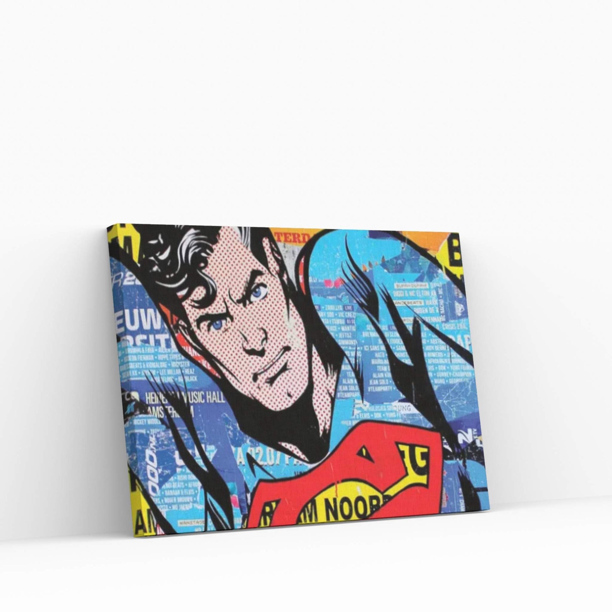 Superman Canvas Wall Art - Y Canvas