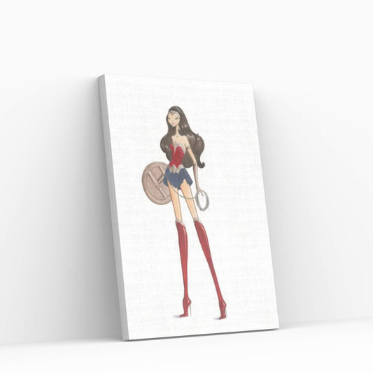 Wonder Woman Canvas Wall Art - Y Canvas