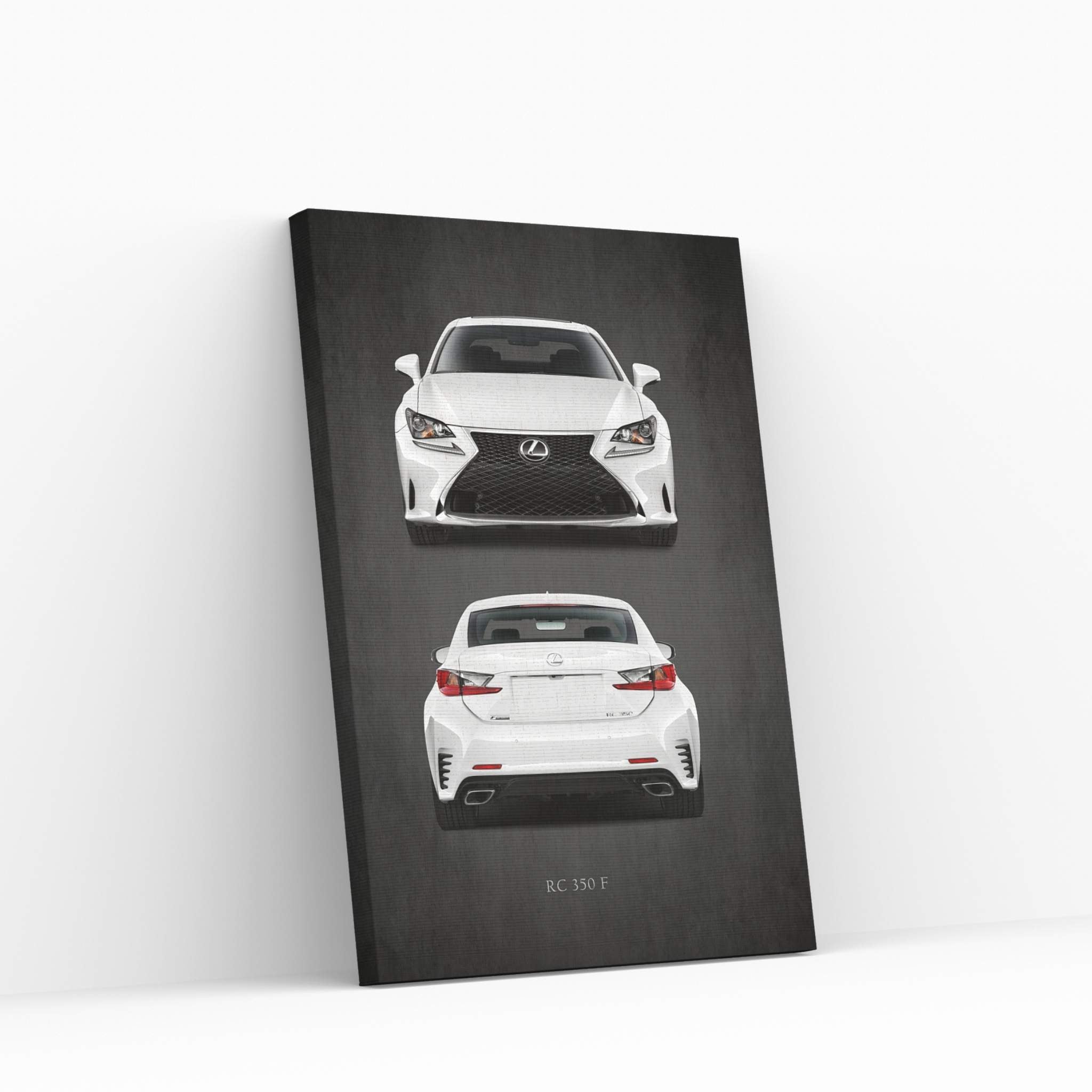 Lexus RC 350 F Canvas Wall Art - Y Canvas