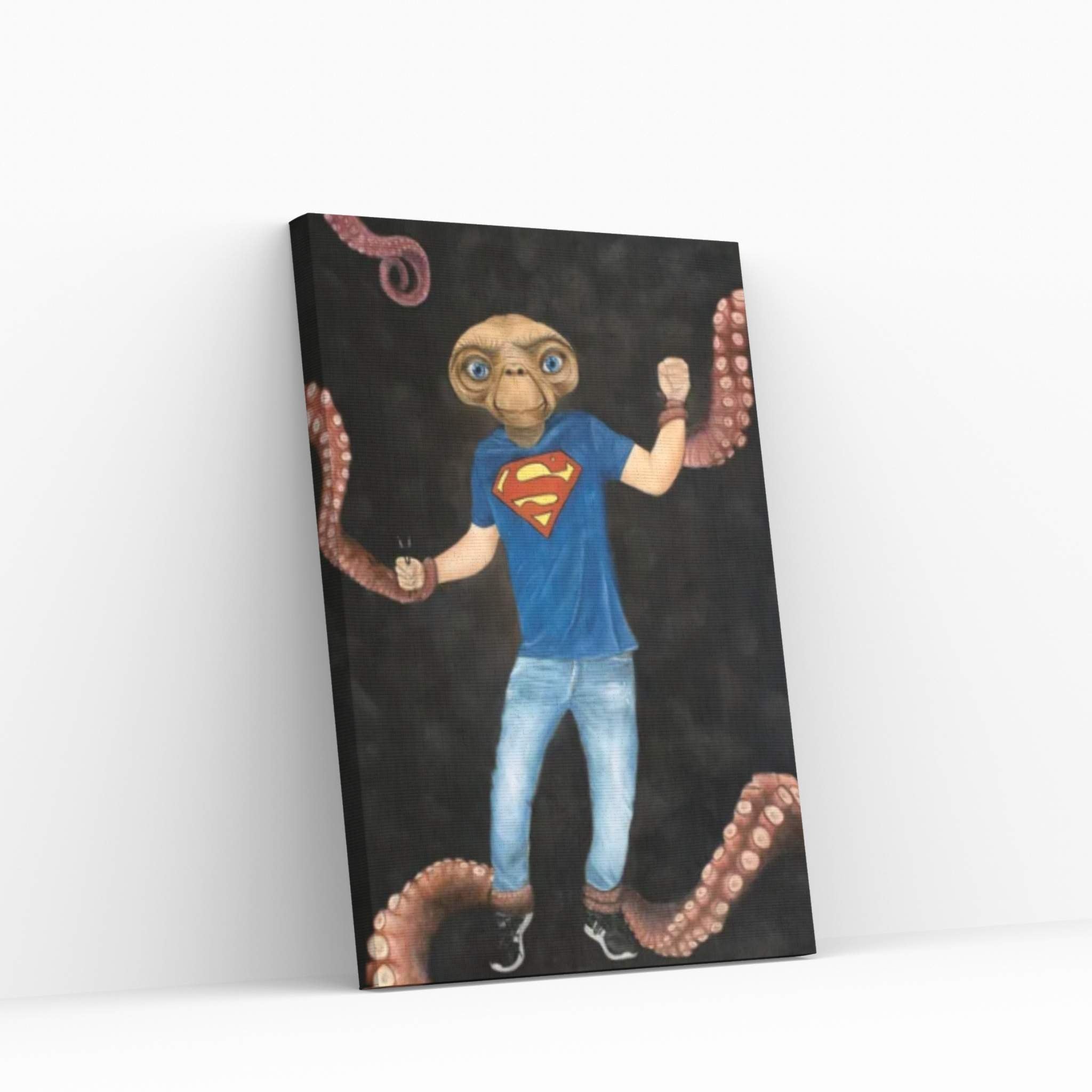 A Stranger In A Strange Place Canvas Wall Art - Y Canvas