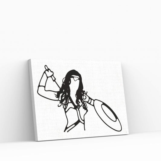 Wonder Woman Canvas Wall Art - Y Canvas