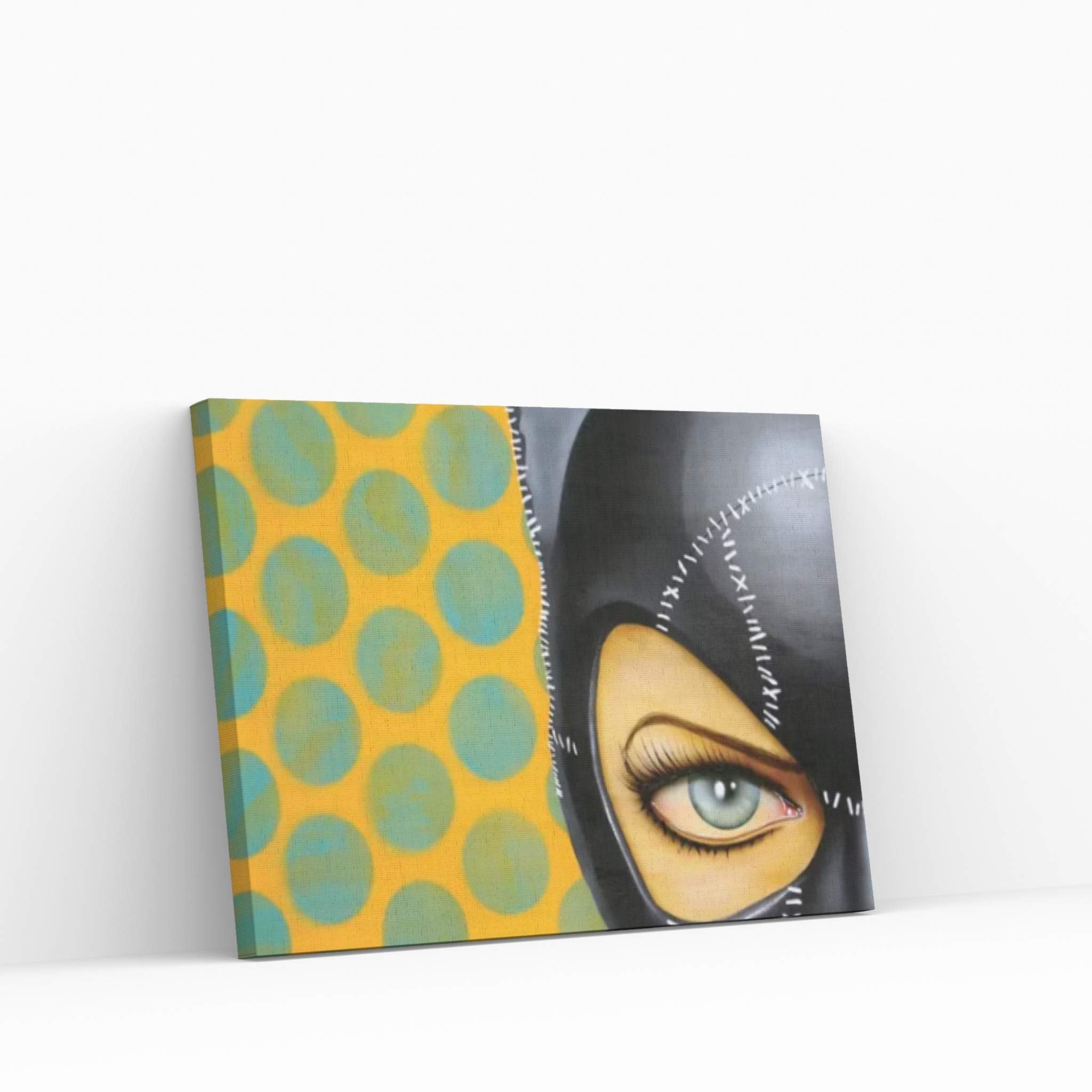 Bat-Girl I Canvas Wall Art - Y Canvas