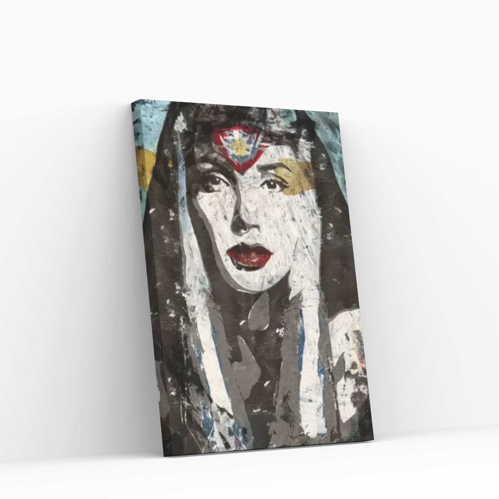 Wonder Woman Canvas Wall Art - Y Canvas