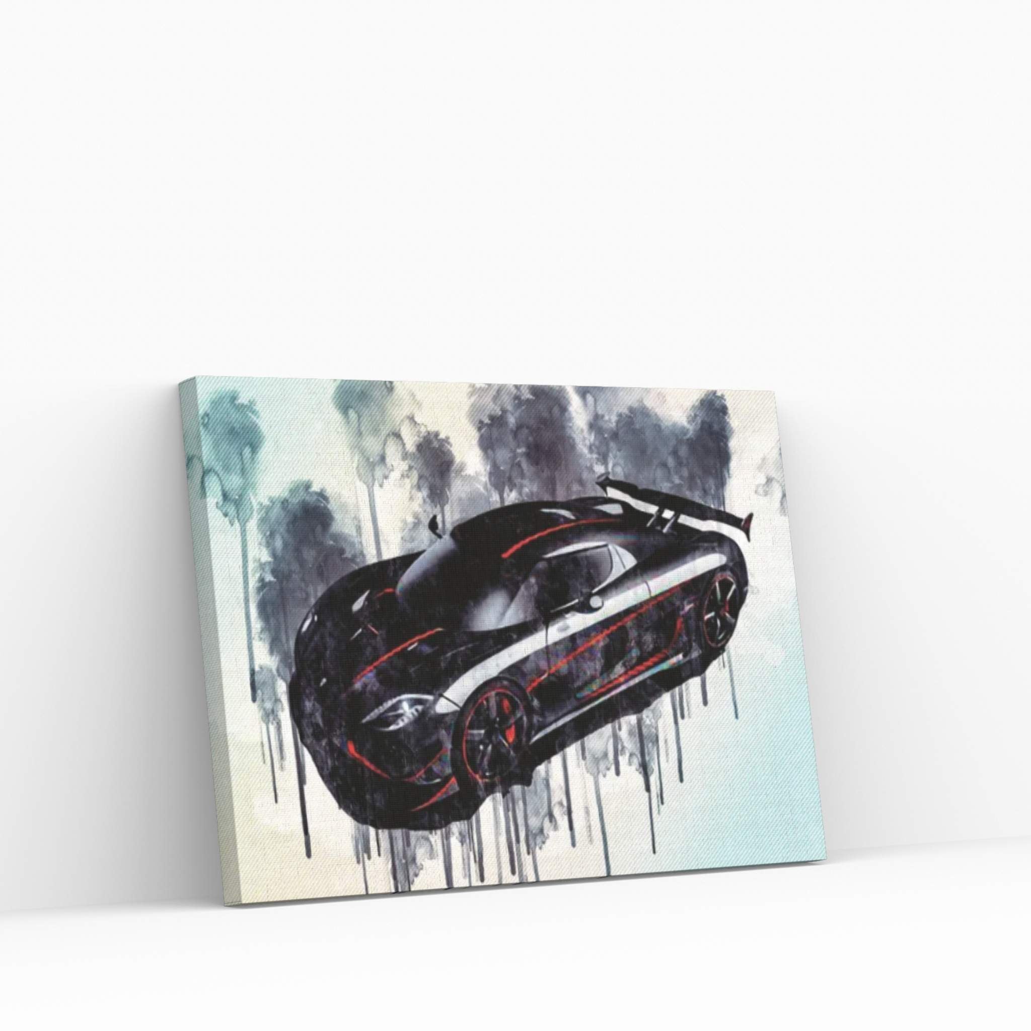 Koenigsegg Agera Rs Hypercar Supercar Tuning Agera New Sports Cars Canvas Wall Art - Y Canvas