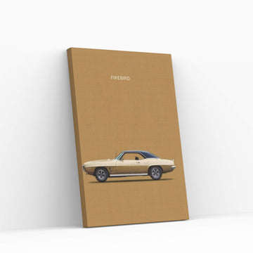 1969 Pontiac Firebird Canvas Wall Art - Y Canvas