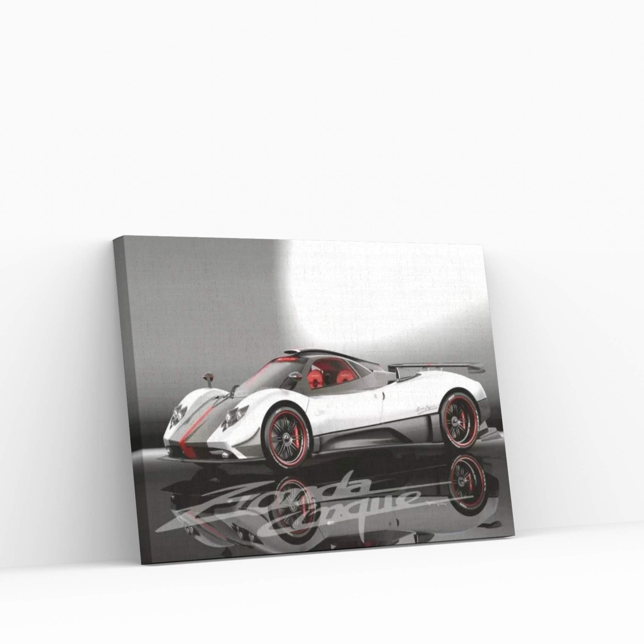 Pagani Zonda Cinque Canvas Wall Art - Y Canvas