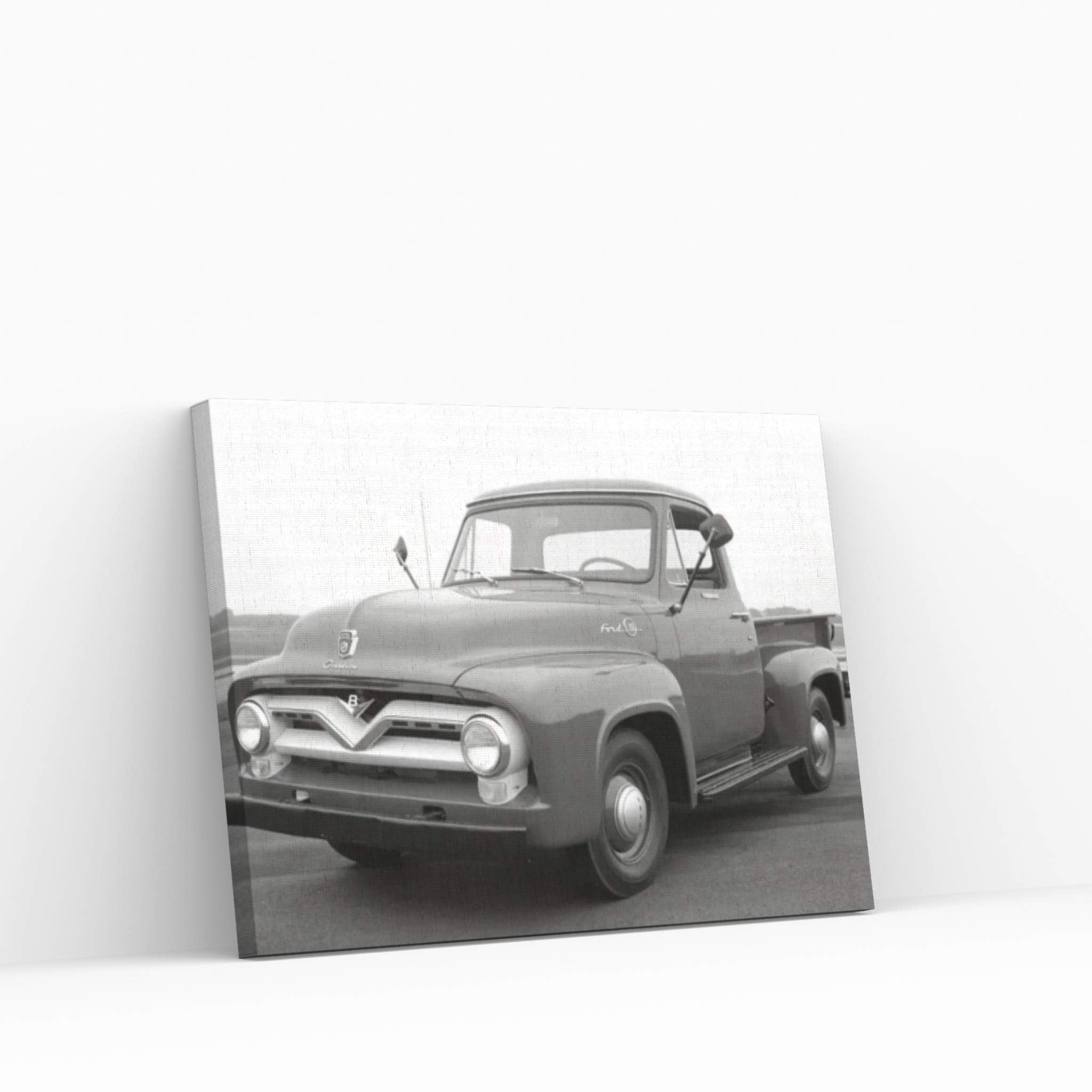 1953 Ford F-100 Truck Canvas Wall Art - Y Canvas