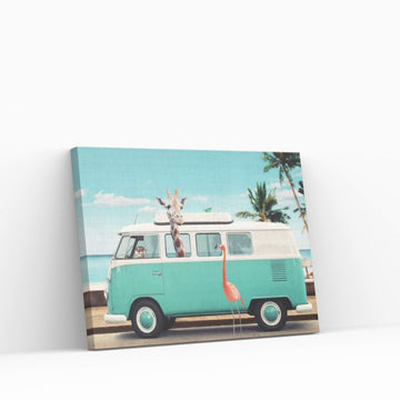 On The Road Canvas Wall Art - Y Canvas