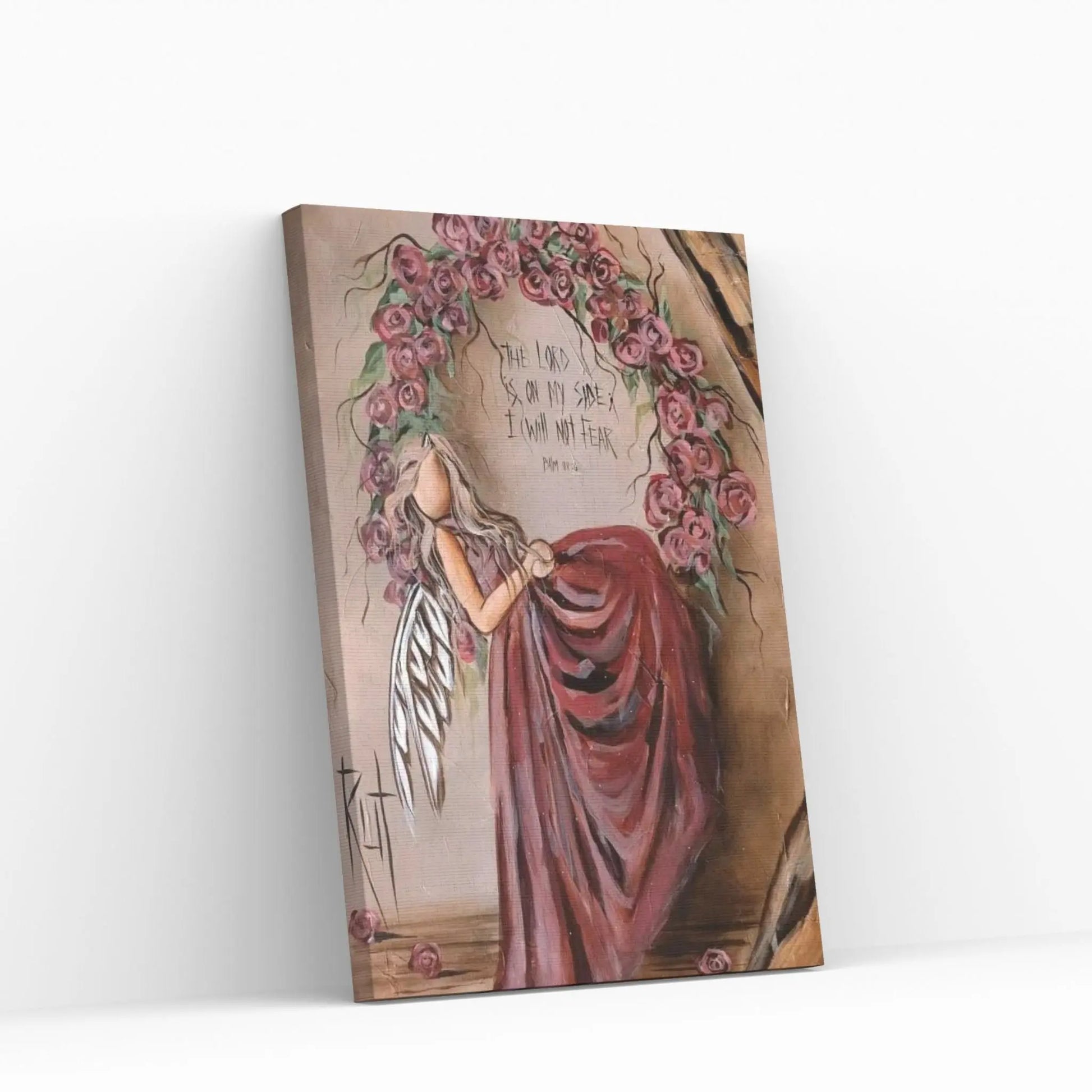 The Lord Is On My Side Canvas Wall Art - Y Canvas