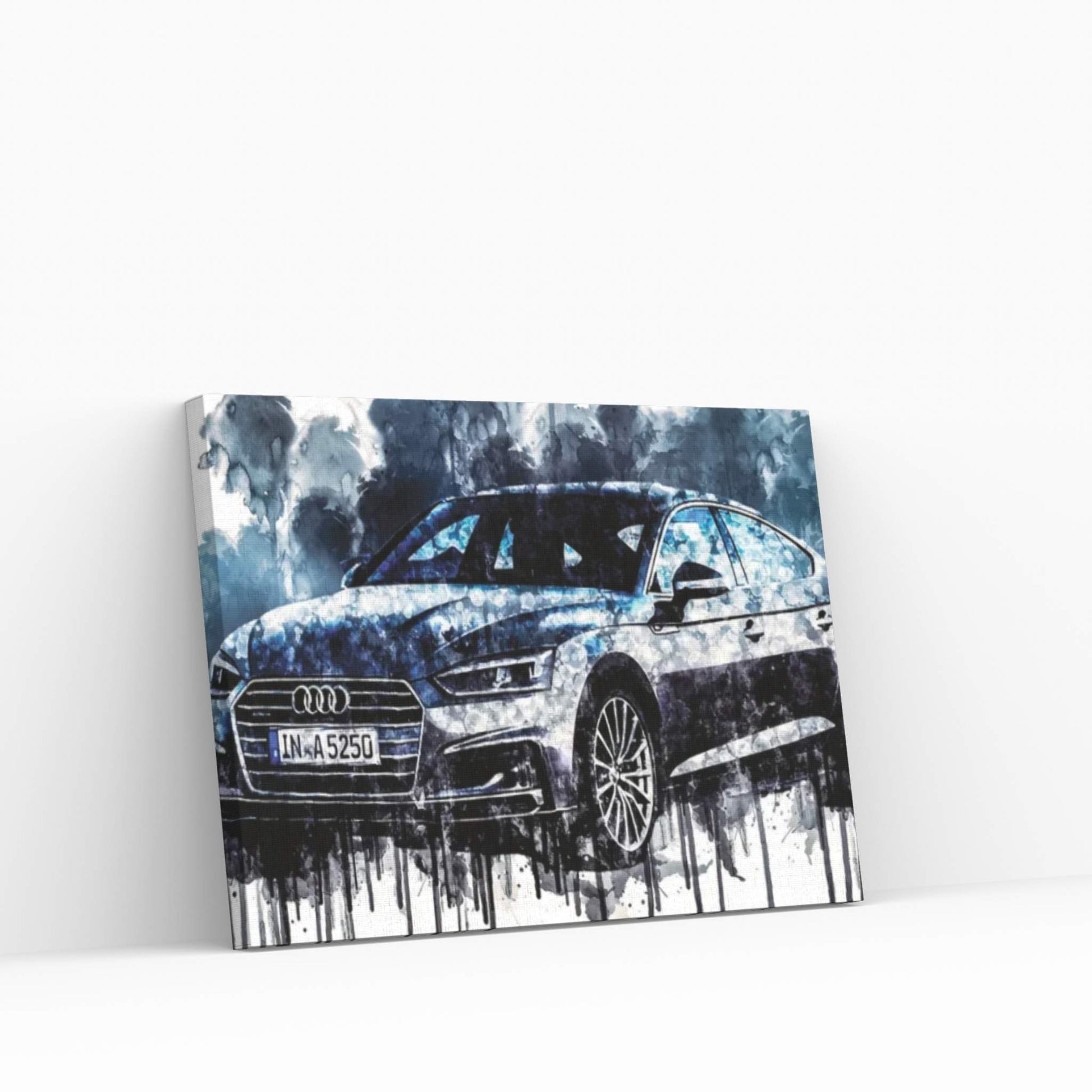 2018 Audi A5 Sportback Canvas Wall Art - Y Canvas