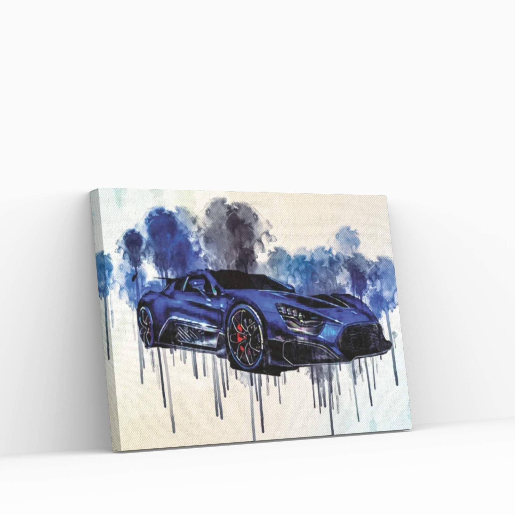 2019 Zenvo TSR-S Hypercar Canvas Wall Art - Y Canvas