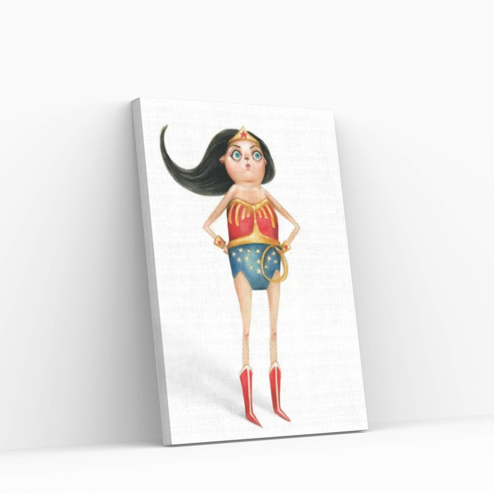 The Real Woman Of Wonder Canvas Wall Art - Y Canvas