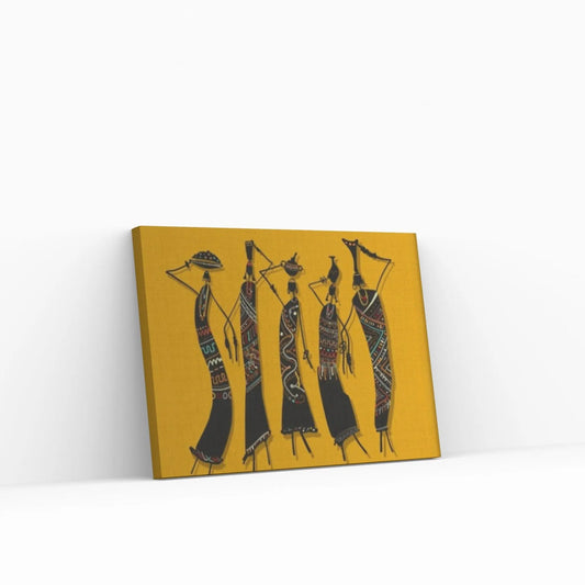 African Dancers Print, African Wall Art, Ethnic Wall Art, African Women Canvas, African Woman Canvas, African Art - Y Canvas