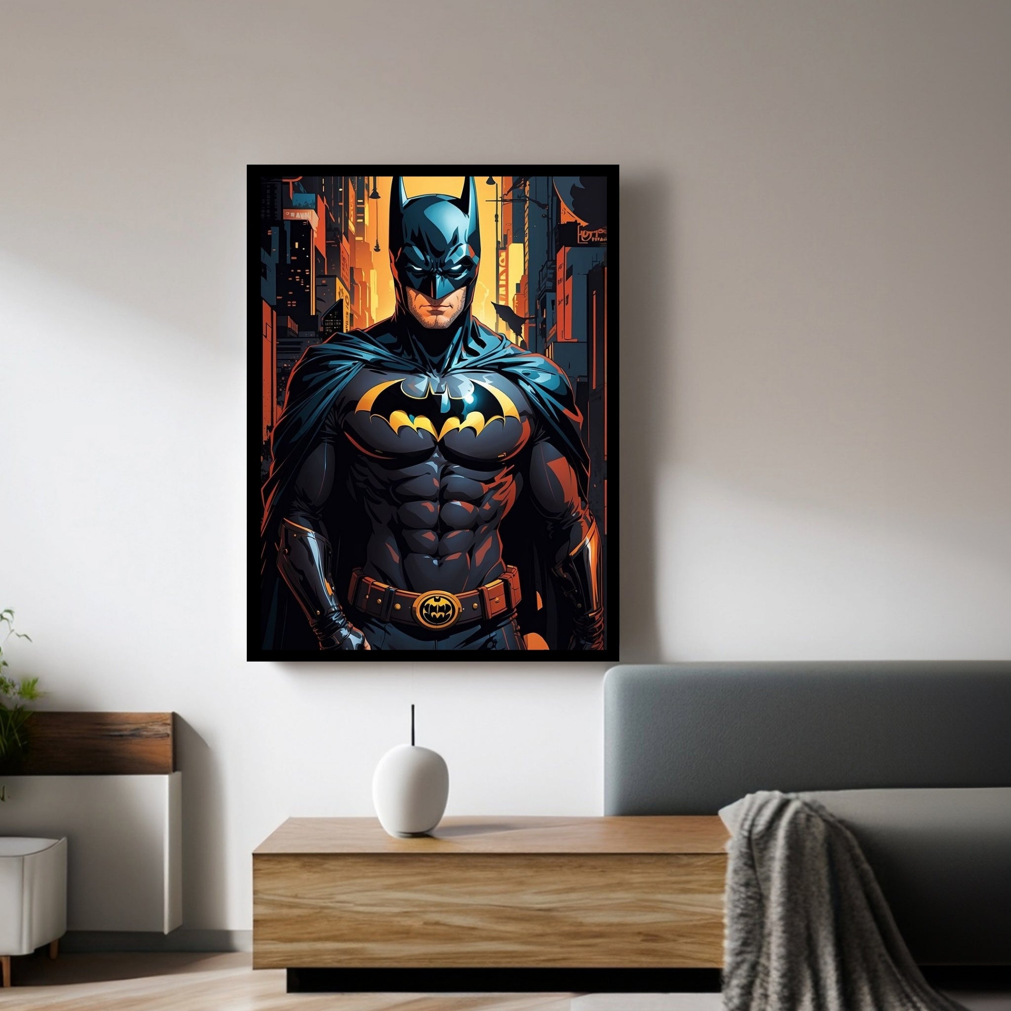 Batman Canvas Wall Art