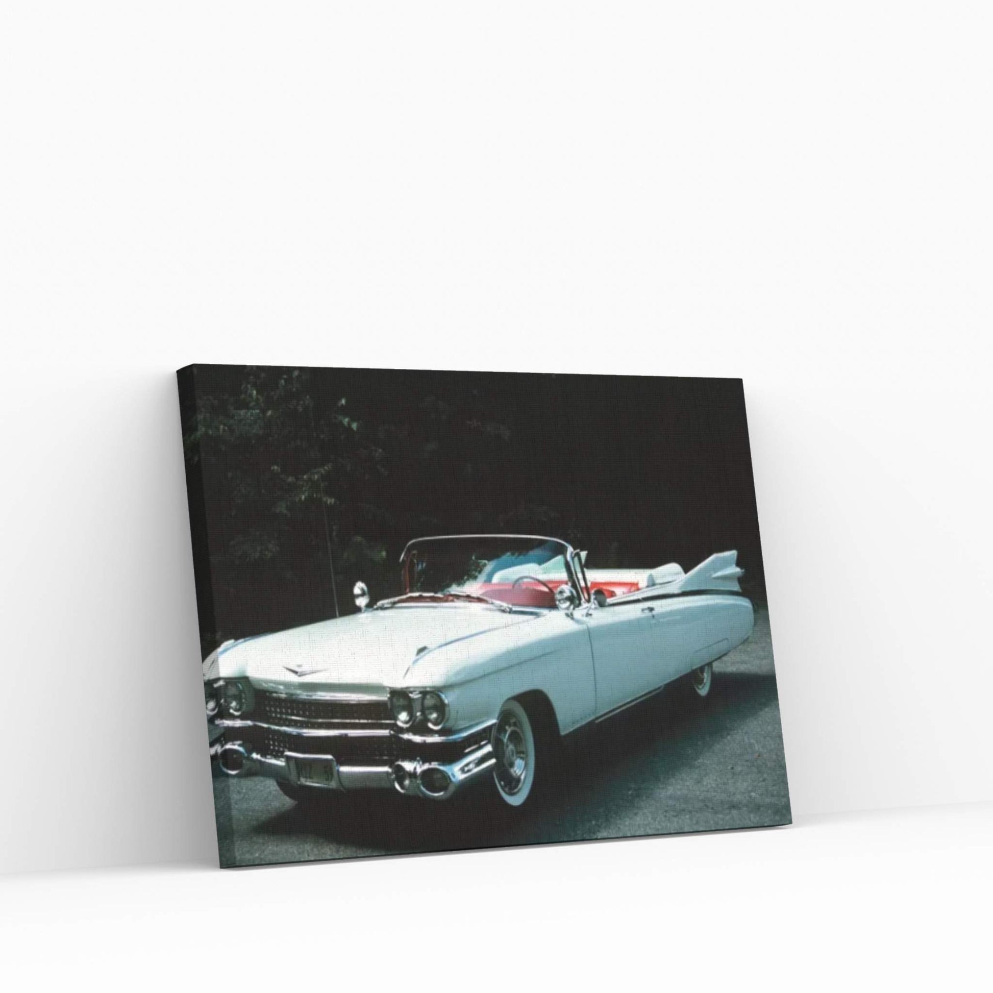 1959 El Dorado Biarritz Cadillac Convertible II Canvas Wall Art - Y Canvas