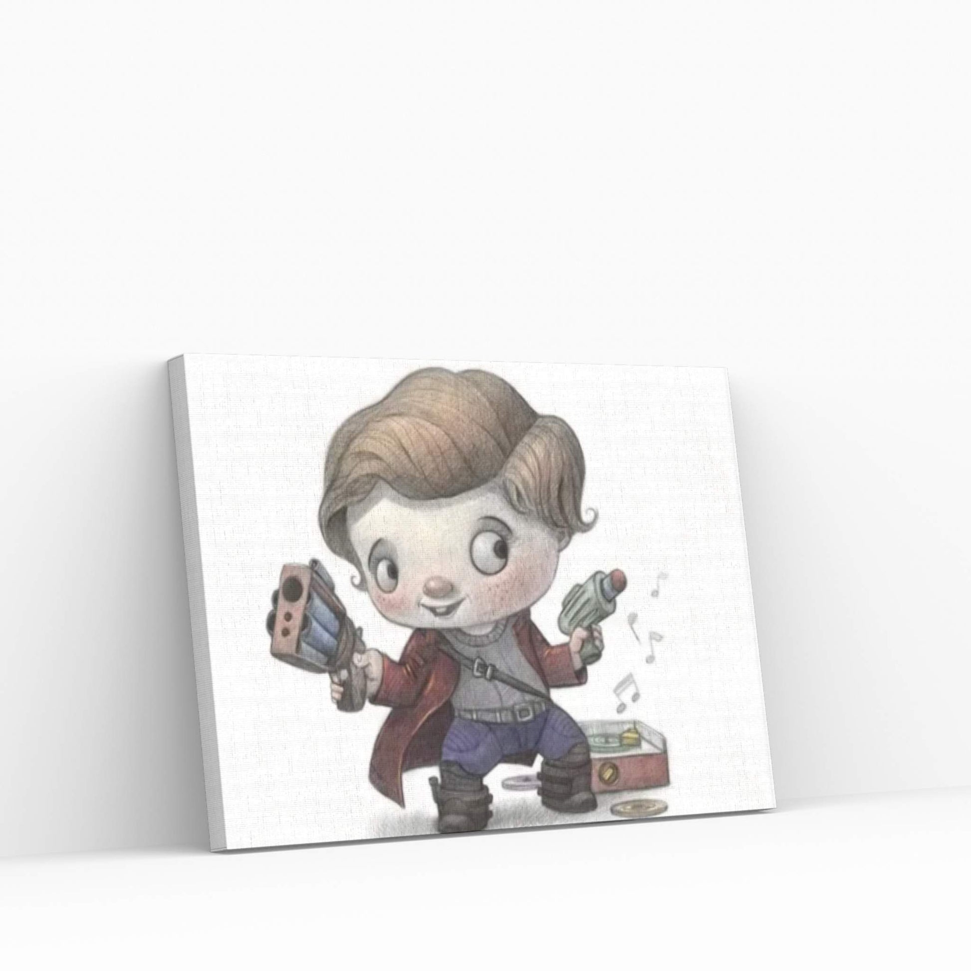 Baby StarLord Canvas Wall Art - Y Canvas