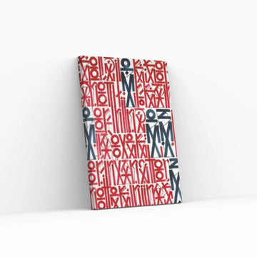 Abstract Retna Wall Art Graffiti American Black & White Reproduction Painting Wall Art - Y Canvas