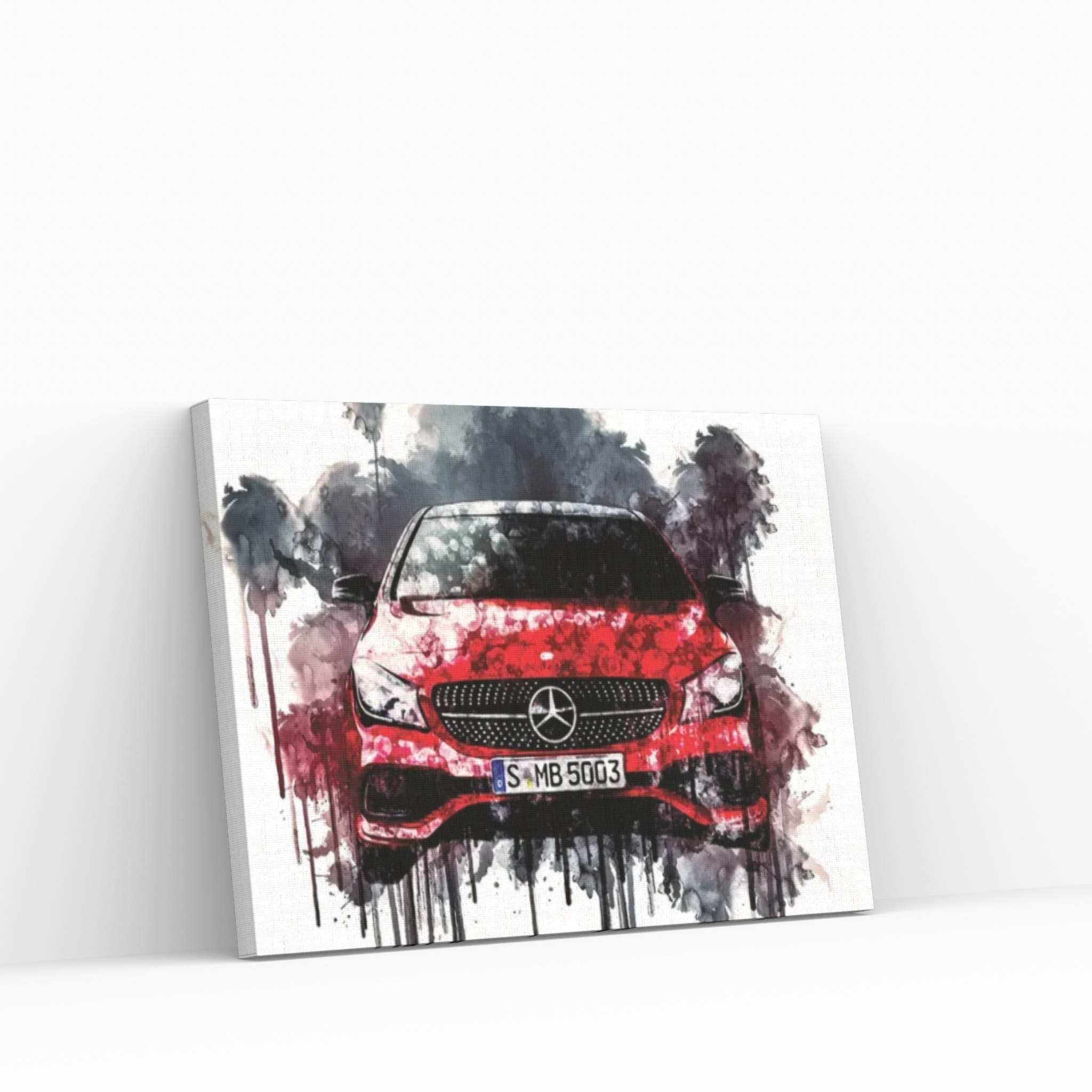 2017 Mercedes Benz CLA Canvas Wall Art - Y Canvas