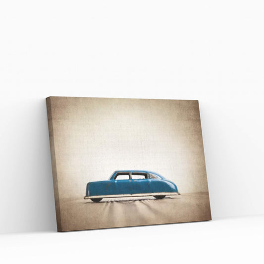 ARGO Blue Sedan Canvas Wall Art - Y Canvas