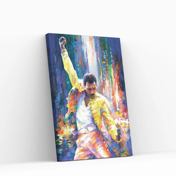 Freddie Mercury Canvas Wall Art - Y Canvas