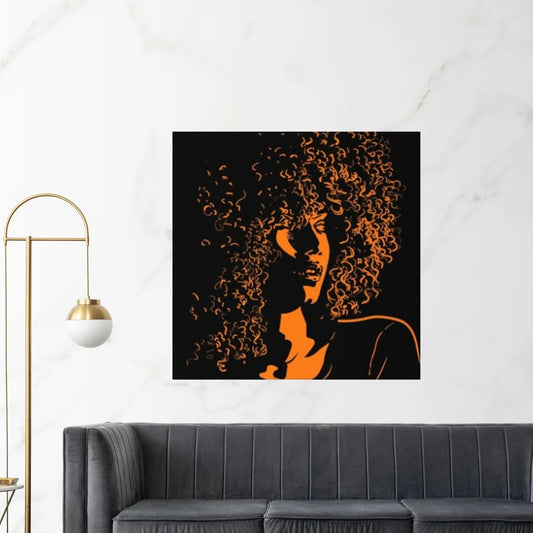 African Woman Art, African Woman Canvas - Y Canvas