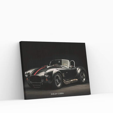 Shelby Cobra Car Canvas Wall Art - Y Canvas