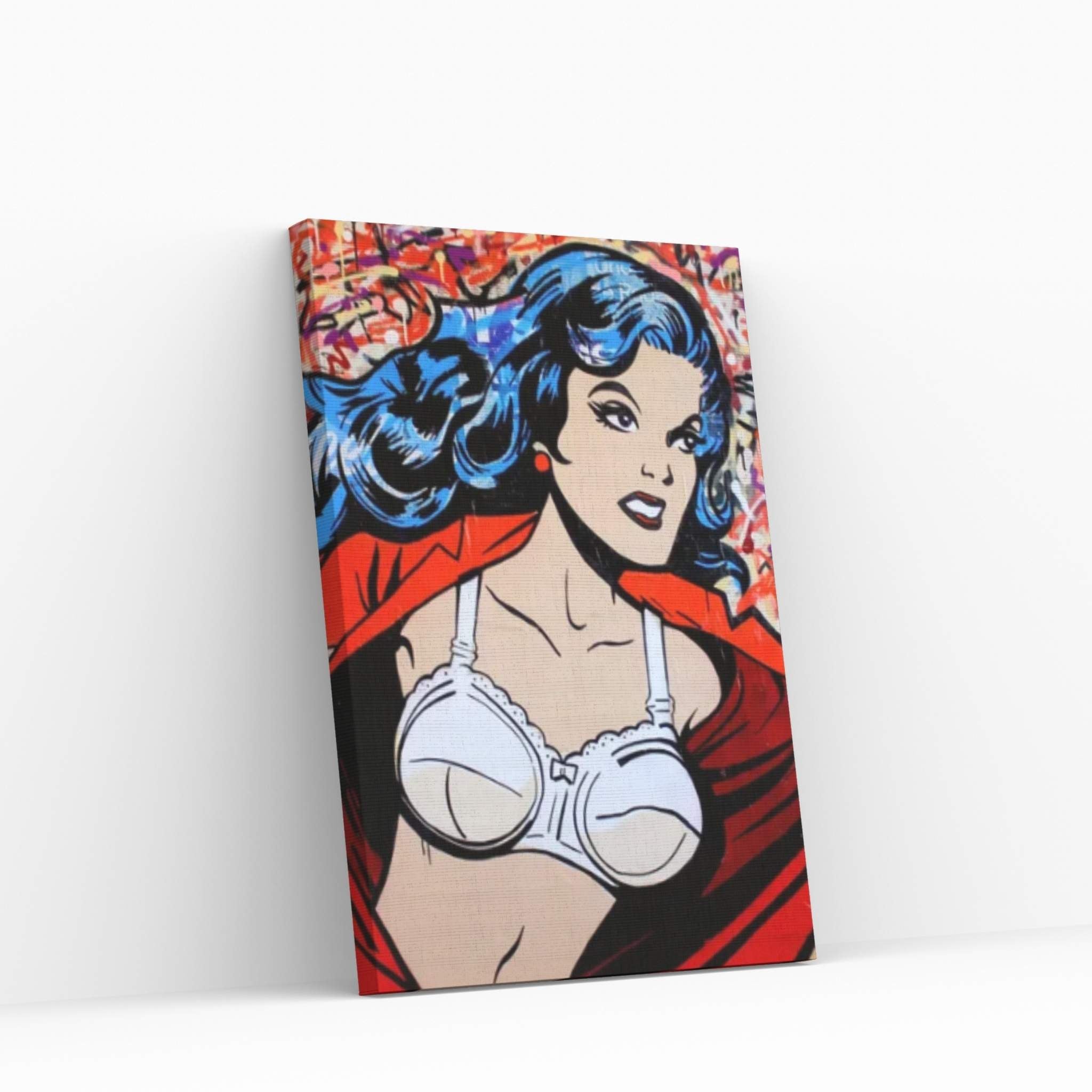 Wonder Woman II Canvas Wall Art - Y Canvas