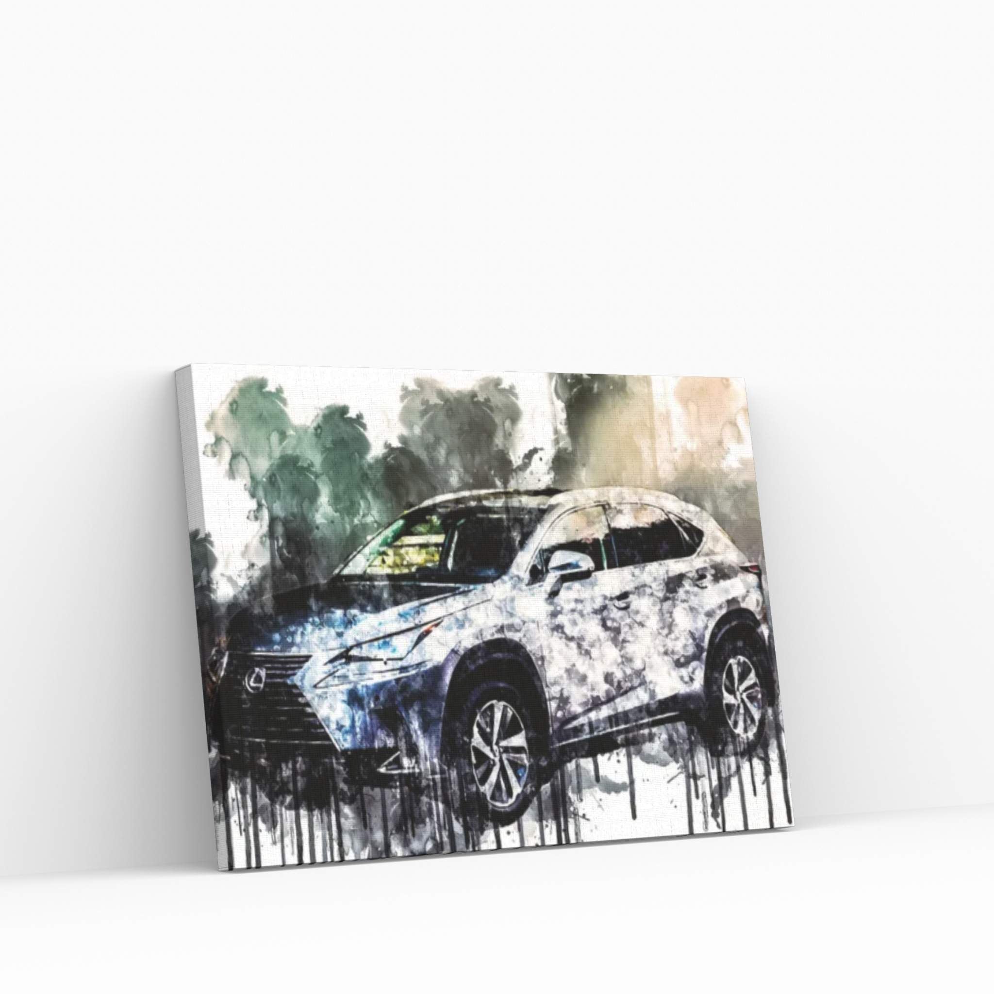 2017 Lexus NX 300h Canvas Wall Art - Y Canvas