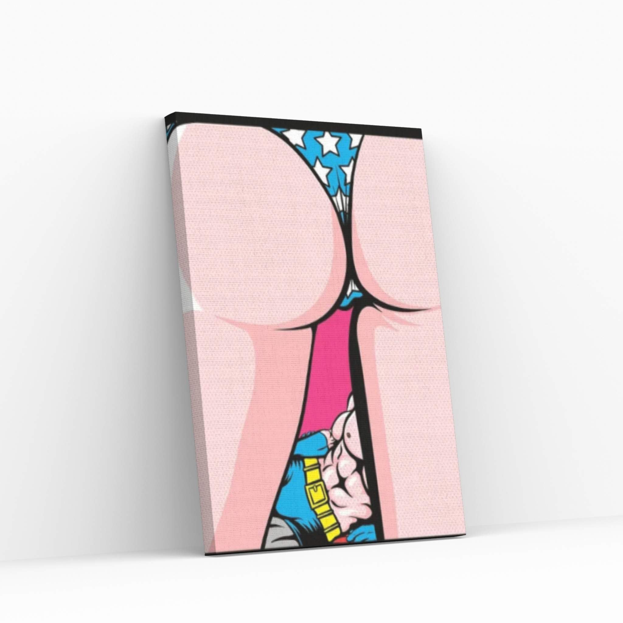 Heroes Love VI Canvas Wall Art - Y Canvas