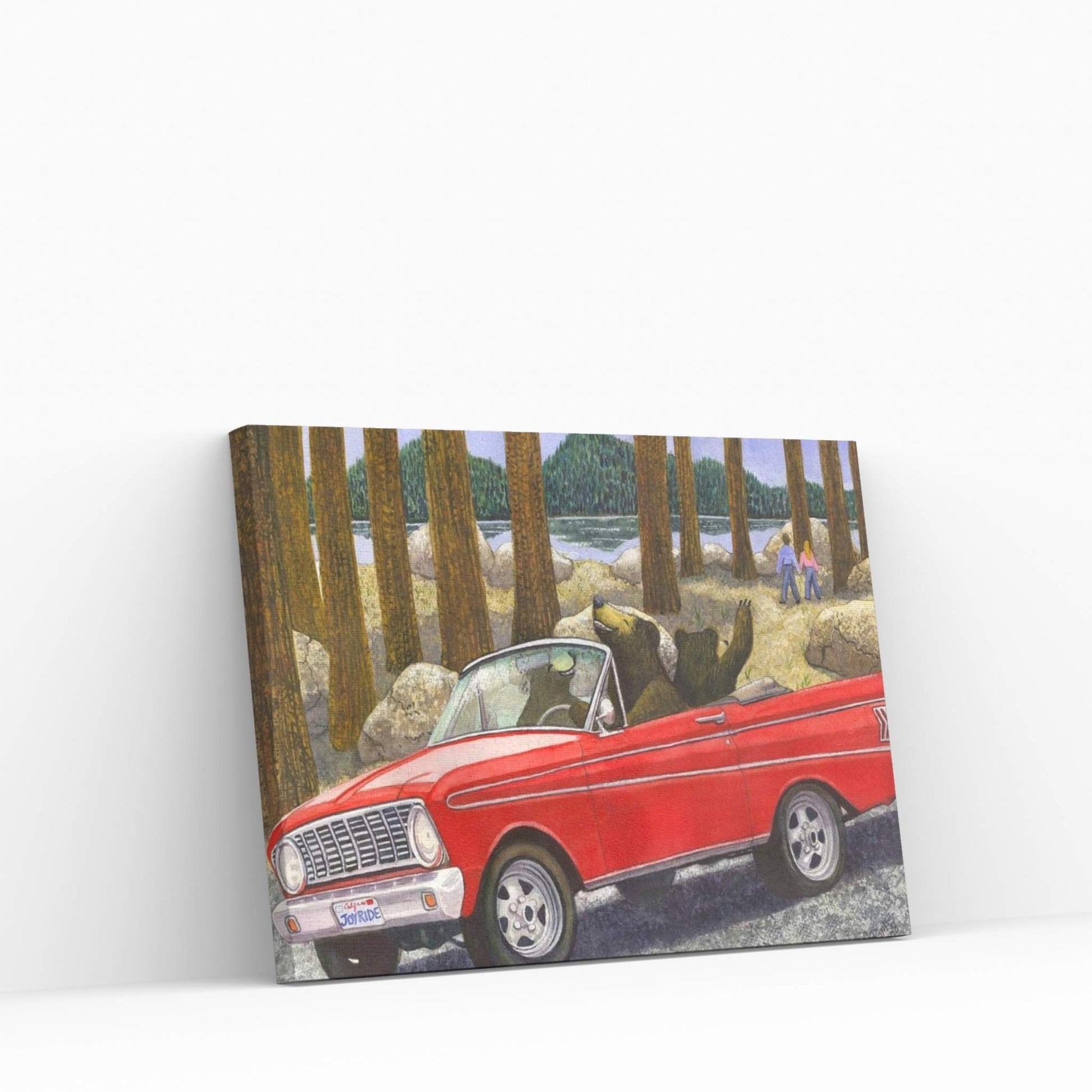 Joy Ride Canvas Wall Art - Y Canvas