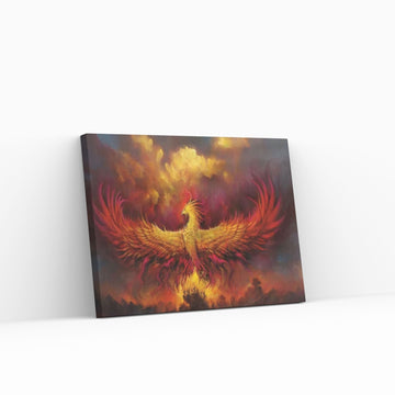 Phoenix Rebirth Canvas, Canvas Wall Art Print Poster - Y Canvas