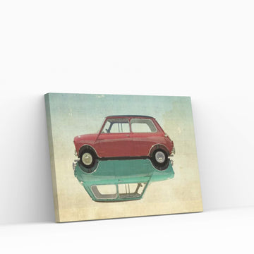 Car Mini Canvas Wall Art - Y Canvas